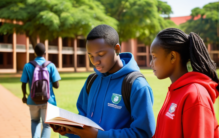 잠비아 주요 대학 - Image Prompt 1: The University of Zambia (UNZA) - A Legacy of Learning**