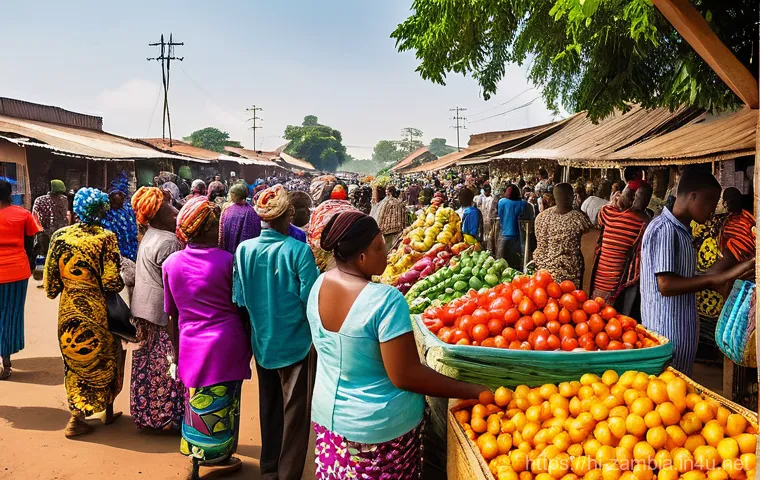잠비아 이민 정책 - **Prompt 1: Majestic Victoria Falls and Wildlife Harmony**
    A breathtaking, panoramic view of Vic...